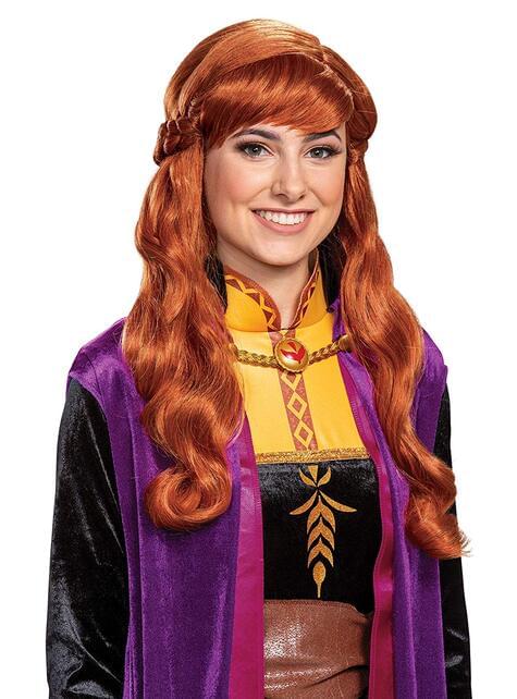 Perucă Anna pentru femeie - Regatul de gheață (Frozen)