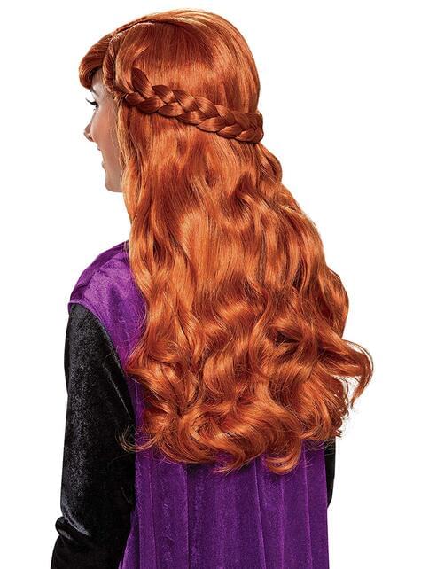 Perucă Anna pentru femeie - Regatul de gheață (Frozen)