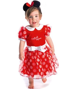 Costum Minnie Mouse cochetă pentru bebeluși