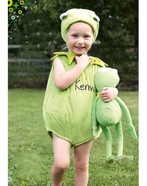 Бебешкият кермит на жабения костюм