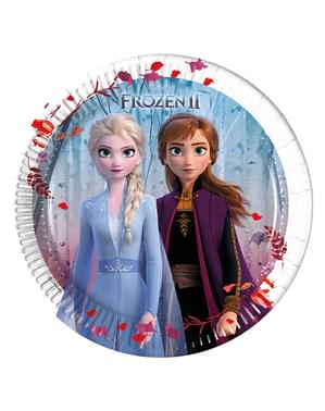 8 Talerze Kraina Lodu 2 (20cm)