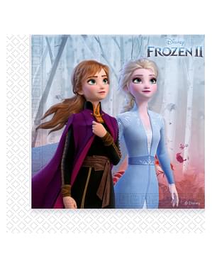 20 șervețele Regatul de gheață 2 (Frozen) (33 cm)