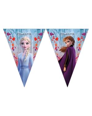 Ghirlandă de stegulețe Regatul de gheață 2 (Frozen)