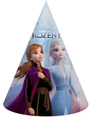 6 dzimšanas dienas cepures Frozen 2
