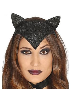 Musta kissa -pääkoriste naisille