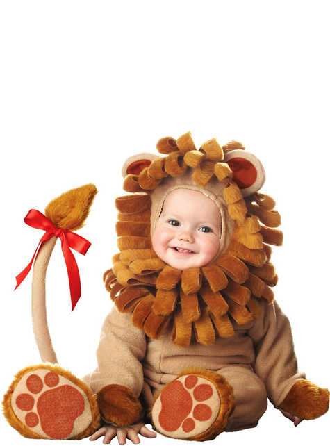 Déguisement de lion marron pour bébé