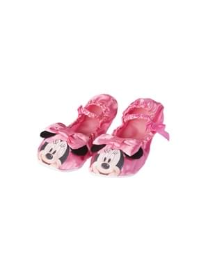Balerini Minnie Mouse roz pentru fată