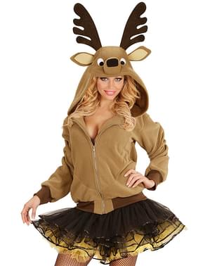 Adult's Fun Reindeer Hoodie