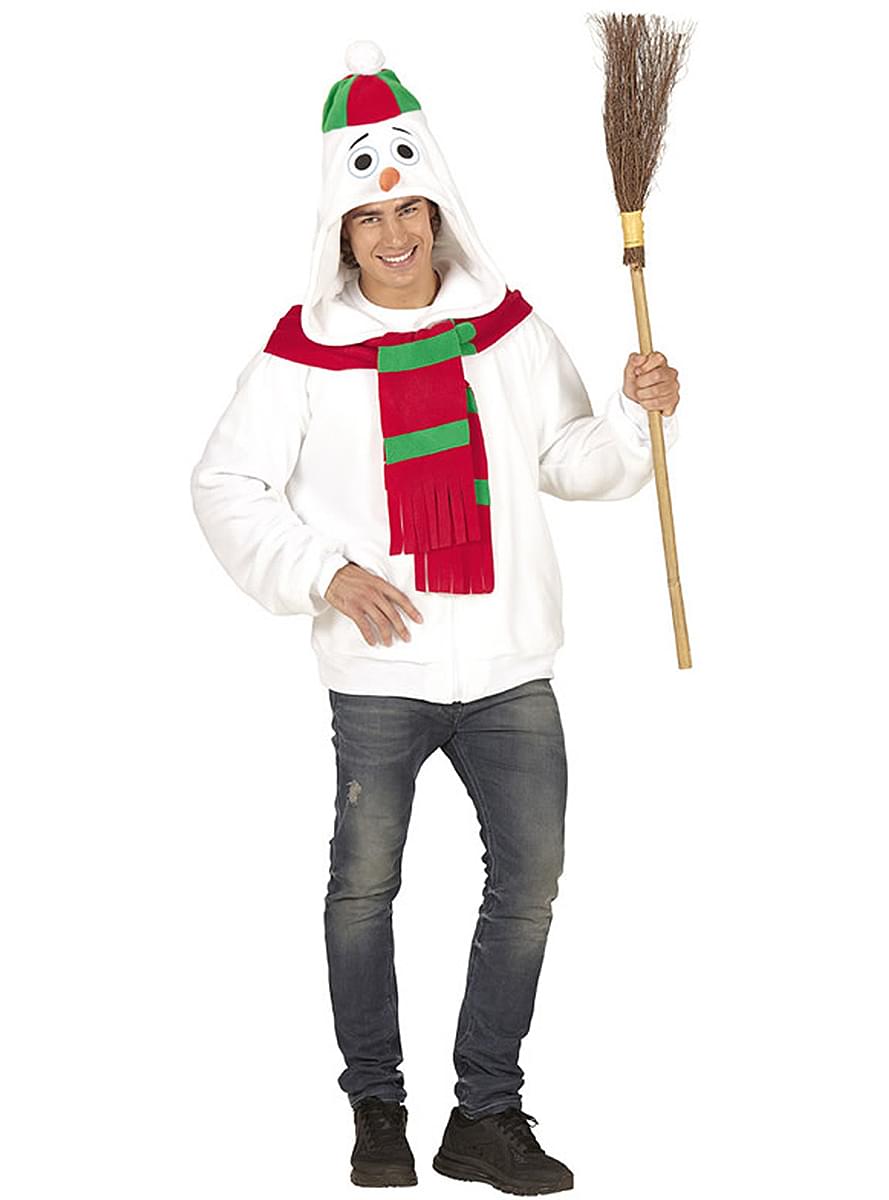 Adult's Plus Size Warm Snowman Jacket
