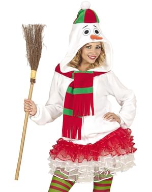 Schneemann Jacke für Erwachsene große Größe