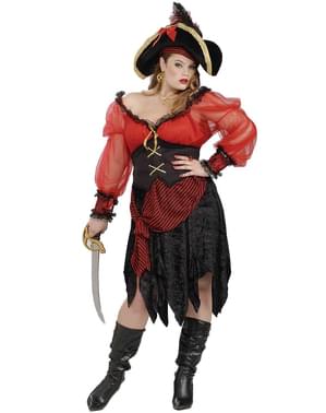 Plus Size Pretty Pirate Costume Dewasa