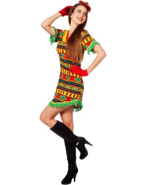 Costum de mexicana multicolor pentru femeie