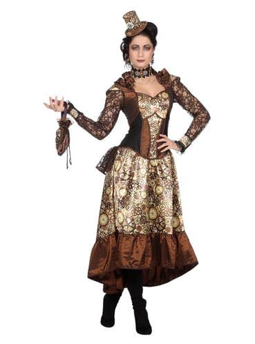 Costume di Steampunk deluxe per donna. I più divertenti