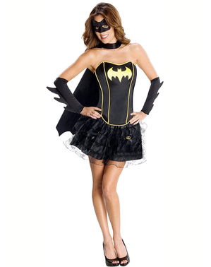 Batgirl Korsett Secret Wishes Maskeraddräkt