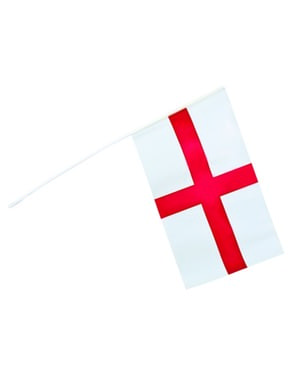 Bandiera con asta Inghilterra