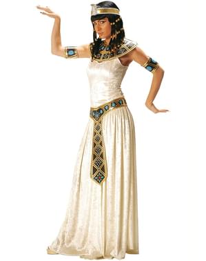 Dámsky kostým kráľovnej starovekého Egypta