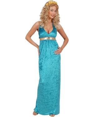 Disfraz de reina de Atlantis para mujer talla grande