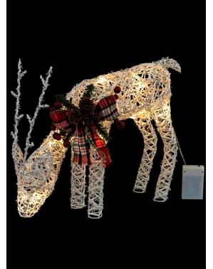 Christmas reindeer with lighting