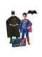 Boys Batman and Superman Costume Trunk