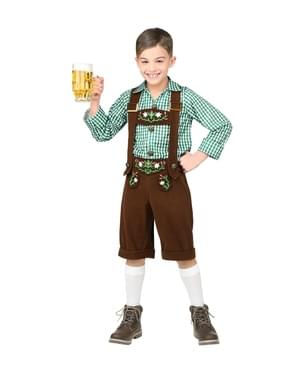 תחפושת בוואריה אוקטוברפסט עבור ילד