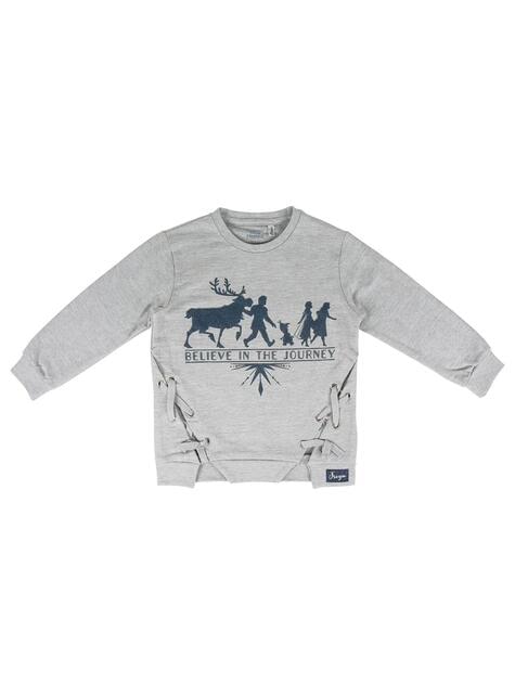 Camisola Frozen 2 cinzenta para menina - Disney