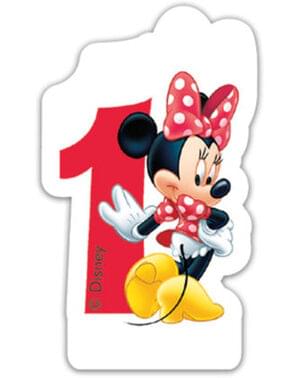 Candela numero 1 Disney Minnie Mouse