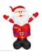 Babbo Natale gonfiabile con luce (300 cm)