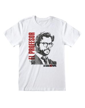 T-shirt La Casa de Papel Professor adulto
