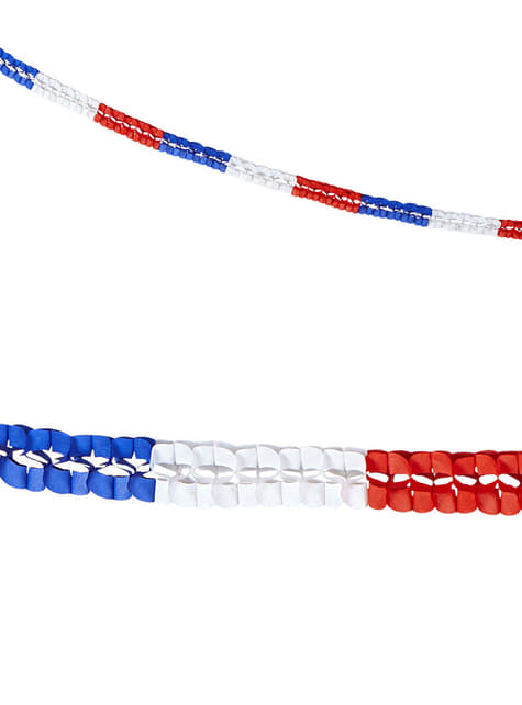 Guirnalda bandera de Francia