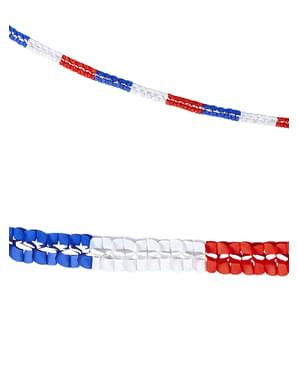 Frankreichflaggen Girlande