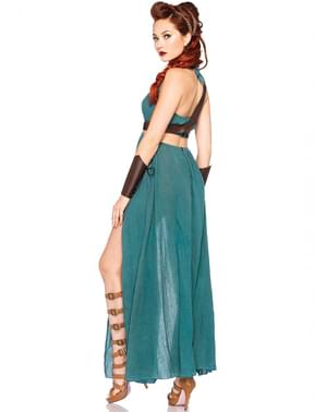 Warrior costume for a woman