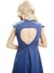 Blå Queen of Dragons Kostyme Dame