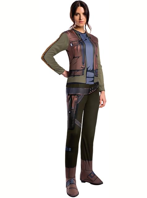 Star Wars Rogue One deluxe Jyn kostuum voor vrouw. De coolste | Funidelia