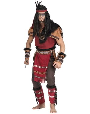 Indianerkrieger Kostüm für Herren