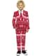 Червоний новорічний костюм «Wonderland» для дітей - Opposuits
