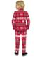 Червоний новорічний костюм «Wonderland» для дітей - Opposuits