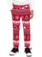 Червоний новорічний костюм «Wonderland» для дітей - Opposuits