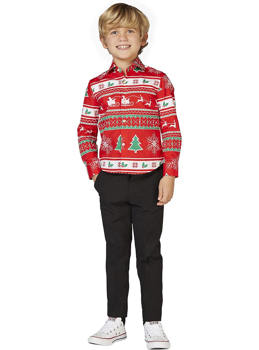 Košile pro chlapce opposuit Říše divů