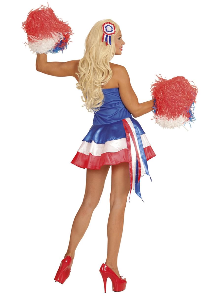 Jurk cheerleader Frankrijk voor vrouw