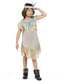 Costume da indiana dorato per bambina
