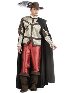 Musketier Kostüm premium für Herren