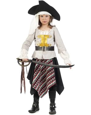 Costum piratul celor șapte mări pentru fată