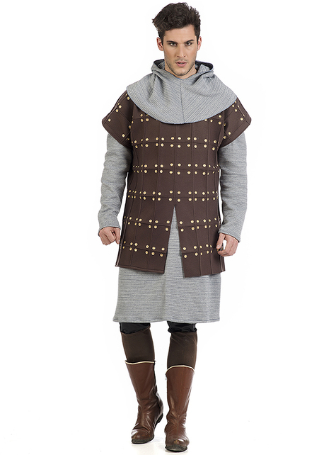 Mittelalterliches Gambeson Kostüm für Herren