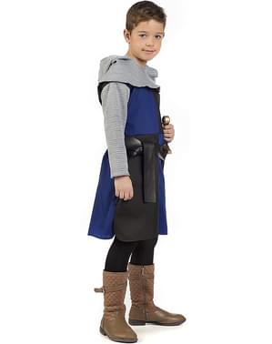 中世の騎士ローランドの男の子のための衣装