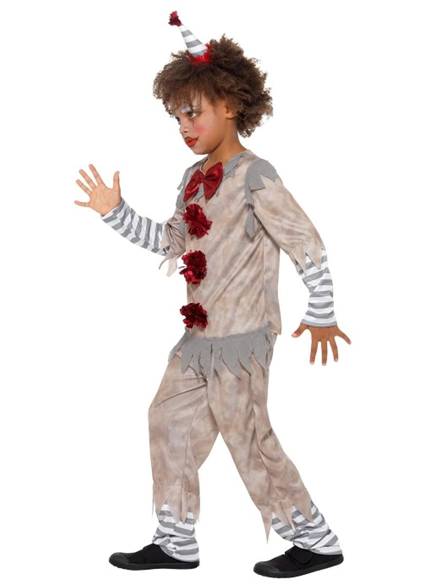 Clown Kostüm vintage für Jungen