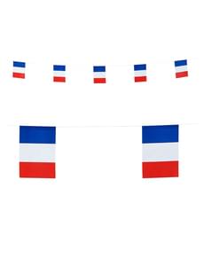 Guirlande de drapeaux de France