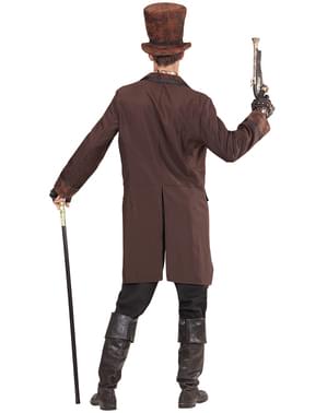 Maskeraddräkt steampunk elegant brun vuxen