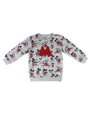 Felpa Mickey Mouse grigia per bambini - Disney