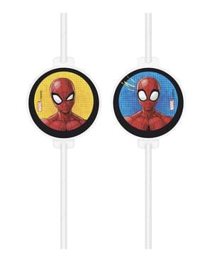 4 paie de băut de hârtie Spiderman