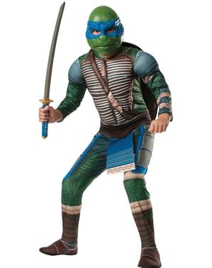 Leonardo Ninja Turtles Film kostum otot untuk anak laki-laki